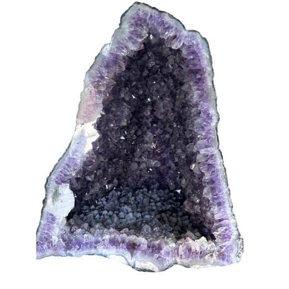 Genuine Amethyst Crystal Cluster Geode Cathedral Specimen 22 lbs - Picture 3 of 13